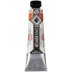 Farba akrylowa - Rembrandt - Transparent Oxide Yellow, 40 ml