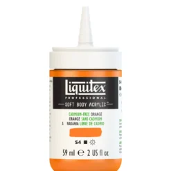 Farba akrylowa Soft Body - Liquitex - Cadmium Free Orange, 59 ml