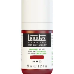 Farba akrylowa Soft Body - Liquitex - Cadmium Free Red Deep, 59 ml