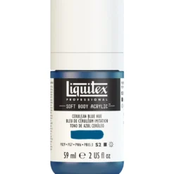 Farba akrylowa Soft Body - Liquitex - Cerulean Blue Hue, 59 ml