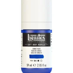 Farba akrylowa Soft Body - Liquitex - Cobalt Blue Row, 59 ml