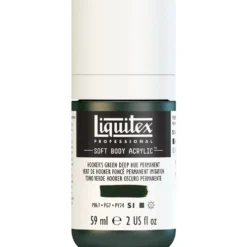 Farba akrylowa Soft Body - Liquitex - Hooker's Green Deep Hue Permanent, 59 ml