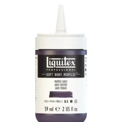 Farba akrylowa Soft Body - Liquitex - Muted Grey, 59 ml
