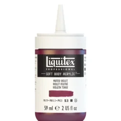 Farba akrylowa Soft Body - Liquitex - Muted Violet, 59 ml