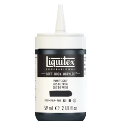 Farba akrylowa Soft Body - Liquitex - Payne's Gray, 59 ml
