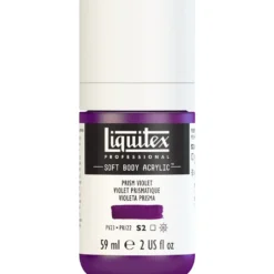Farba akrylowa Soft Body - Liquitex - Prism Violet, 59 ml