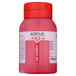 Farba akrylowa - Talens Art Creation - Carmine, 750 ml