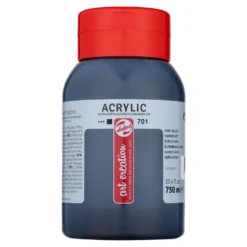 Farba akrylowa - Talens Art Creation - Ivory Black, 750 ml