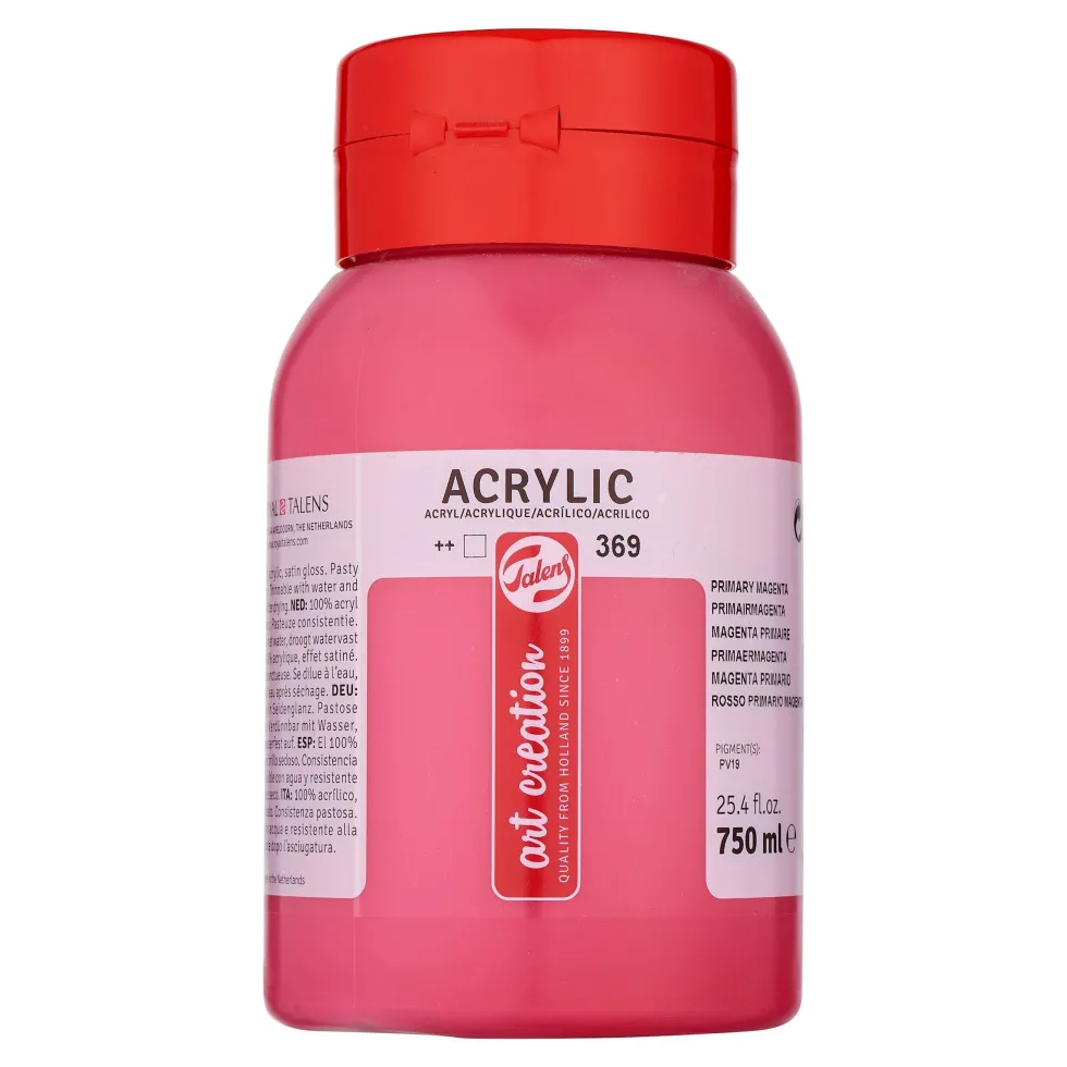 Farba akrylowa - Talens Art Creation - Primary Magenta, 750 ml