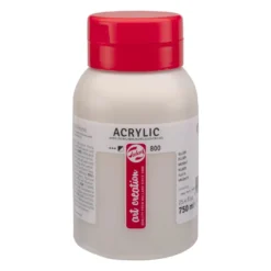 Farba akrylowa - Talens Art Creation - Silver, 750 ml