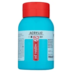 Farba akrylowa - Talens Art Creation - Turquoise Green, 750 ml