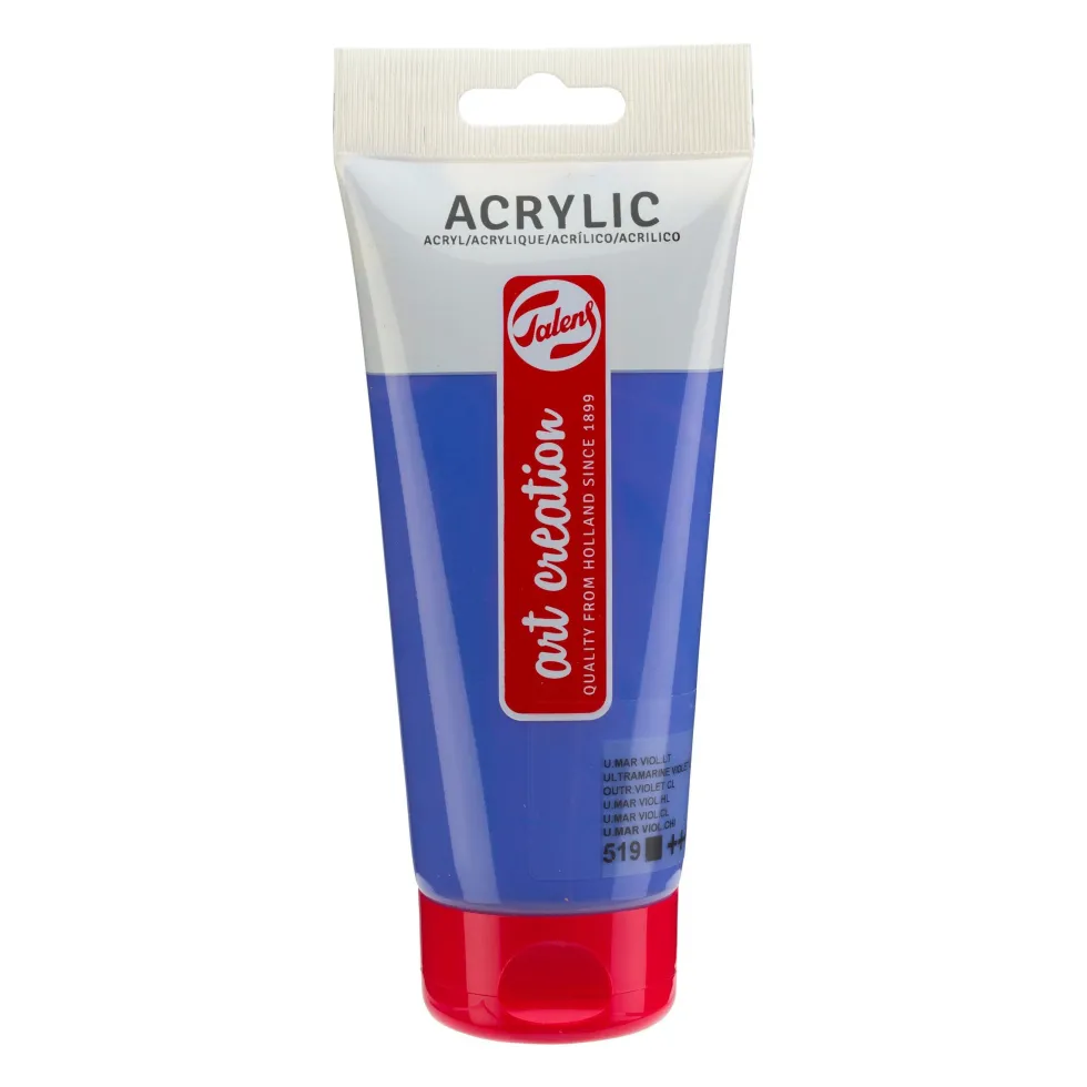 Farba akrylowa - Talens Art Creation - 519, Ultramarine Violet Light, 200 ml