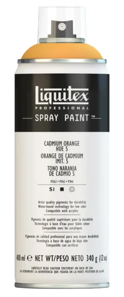 Farba akrylowa w spray'u - Liquitex - Cadmium Orange Hue 5, 400 ml