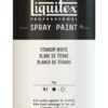 Farba akrylowa w spray'u - Liquitex - Titanium White, 400 ml
