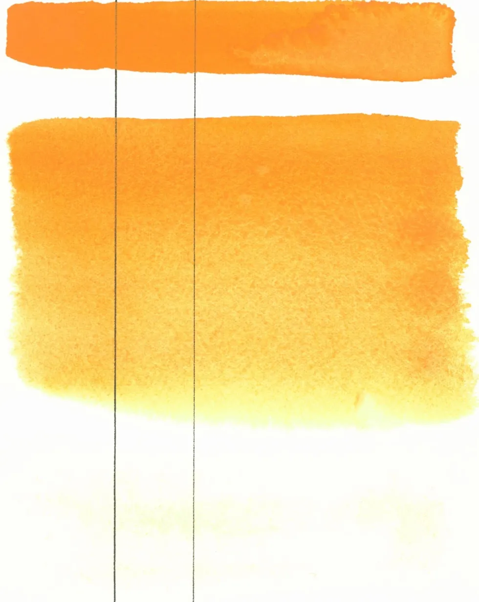 Farba akwarelowa Aquarius - Roman Szmal - 372, Bismuth Orange, kostka