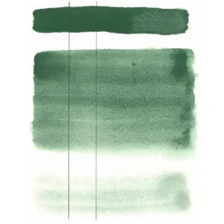 Farba akwarelowa Aquarius - Roman Szmal - 270, Chromium Green Oxide Dark, kostka
