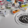 Farba akwarelowa Aquarius - Roman Szmal - 381, Quinacridone Rose, kostka
