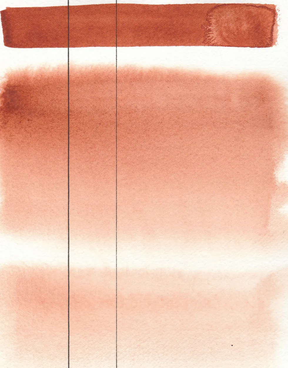 Farba akwarelowa Aquarius - Roman Szmal - 250, Siena palona Monte Amiata, kostka
