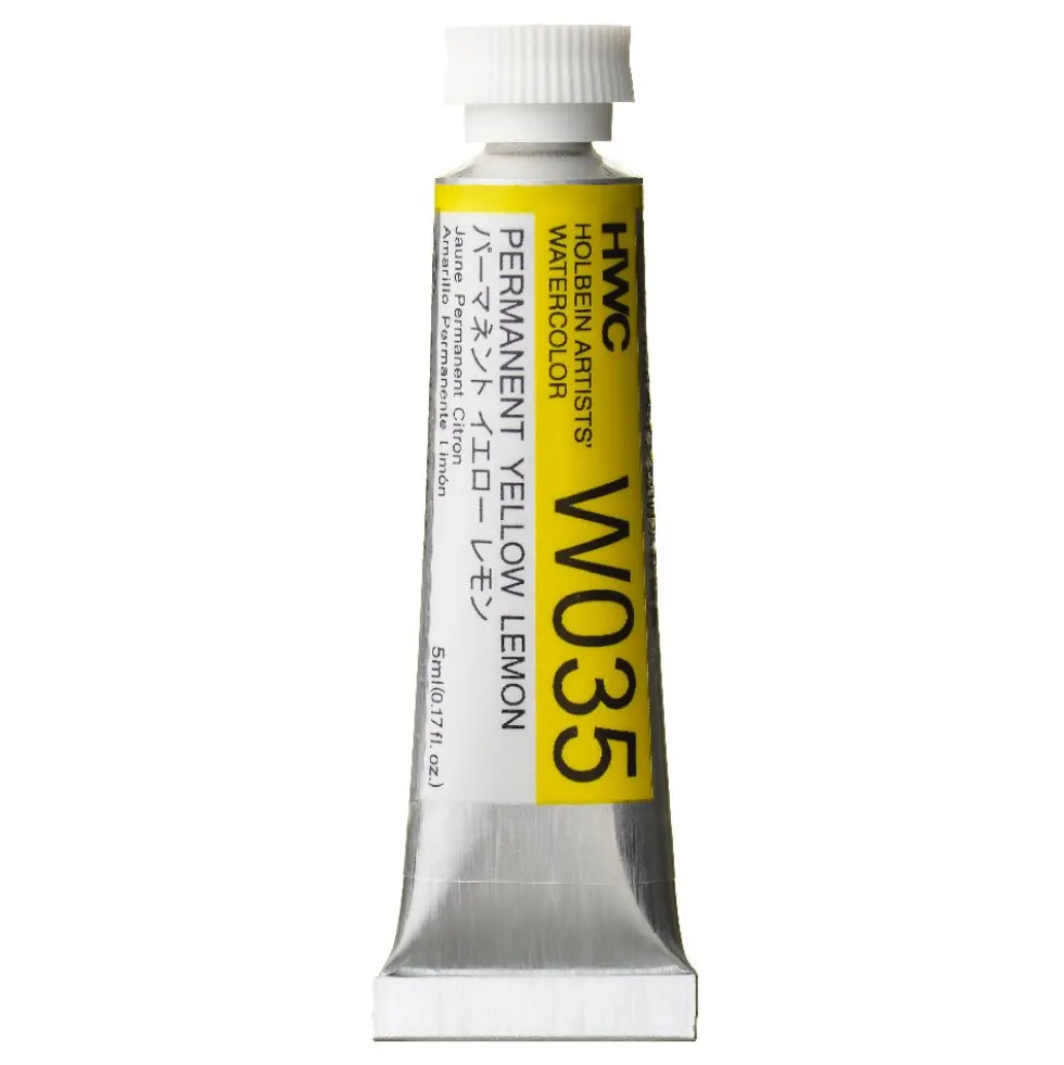 Farba akwarelowa Artists’ Watercolor - Holbein - Aureolin, 5 ml