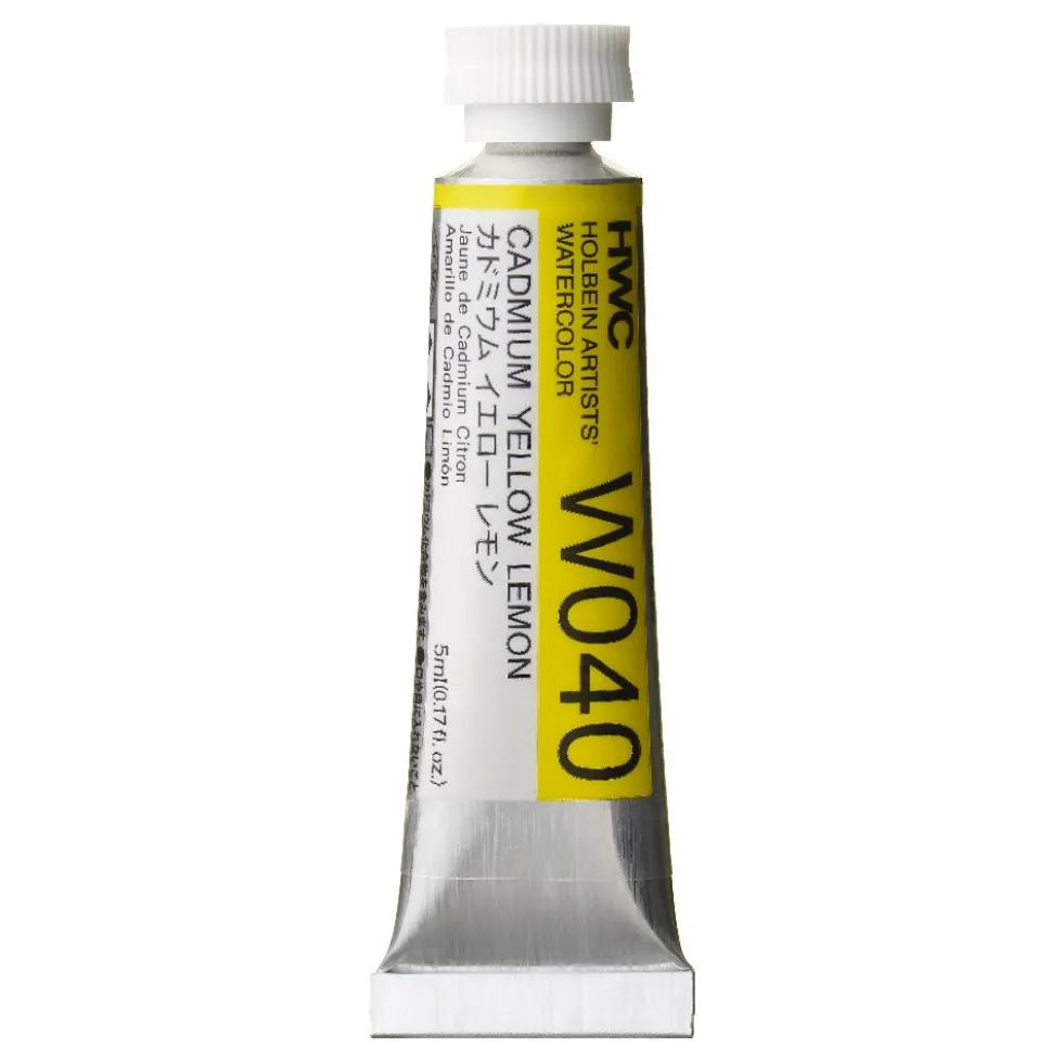 Farba akwarelowa Artists’ Watercolor - Holbein - Cadmium Yellow Lemon, 5 ml