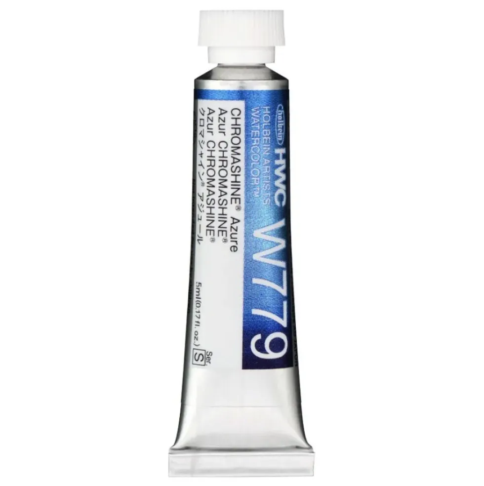 Farba akwarelowa Artists’ Watercolor - Holbein - Chromashine Azure, 5 ml