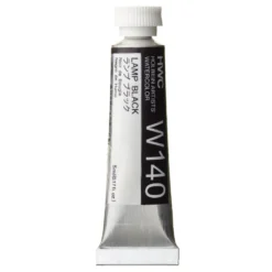 Farba akwarelowa Artists’ Watercolor - Holbein - Lamp Black, 5 ml