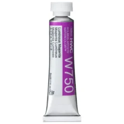 Farba akwarelowa Artists’ Watercolor - Holbein - Luminous Magenta, 5 ml