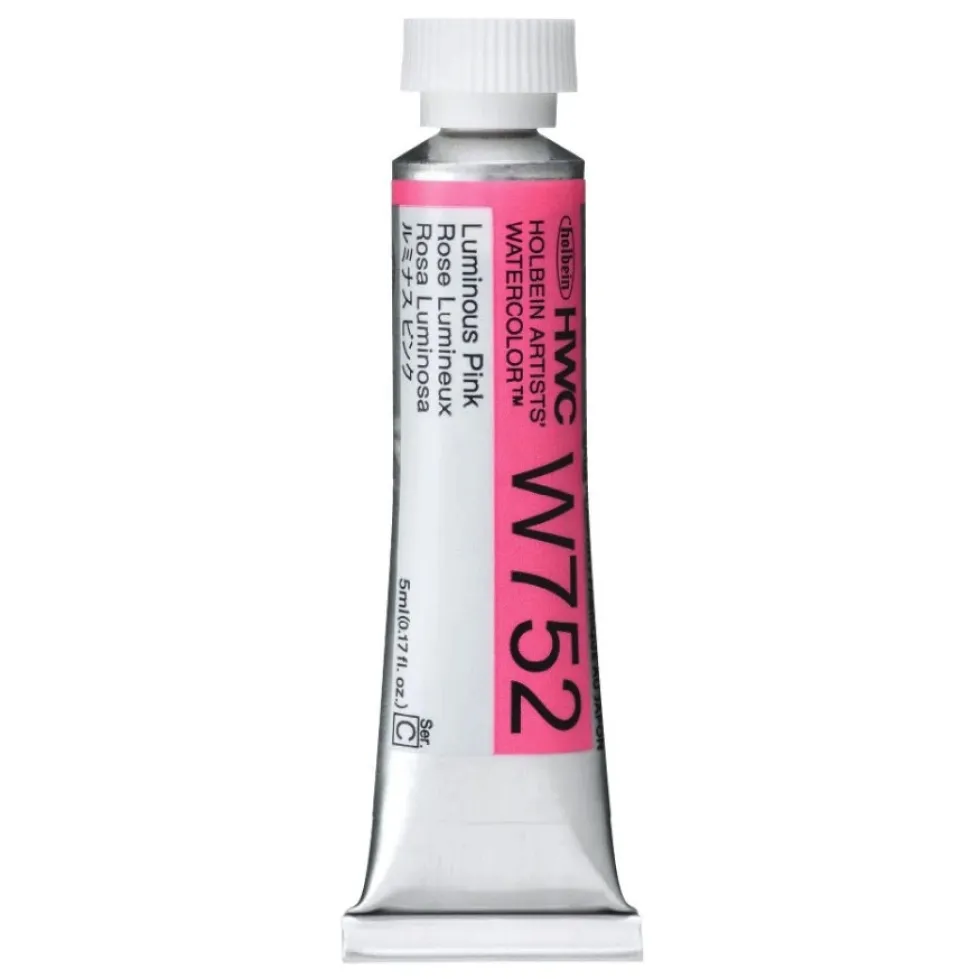Farba akwarelowa Artists’ Watercolor - Holbein - Luminous Pink, 5 ml