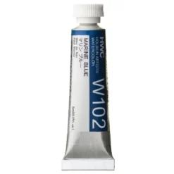 Farba akwarelowa Artists’ Watercolor - Holbein - Marine Blue, 5 ml