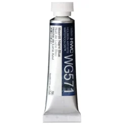 Farba akwarelowa Artists’ Watercolor - Holbein - Moonlit Night Blue, 5 ml