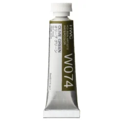 Farba akwarelowa Artists’ Watercolor - Holbein - Olive Green, 5 ml