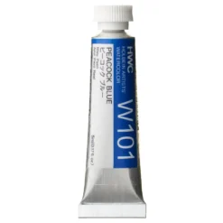 Farba akwarelowa Artists’ Watercolor - Holbein - Peacock Blue, 5 ml