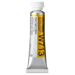 Farba akwarelowa Artists’ Watercolor - Holbein - Pearl Gold Yellow 5 ml