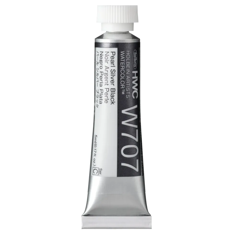 Farba akwarelowa Artists’ Watercolor - Holbein - Pearl Silver 5 ml