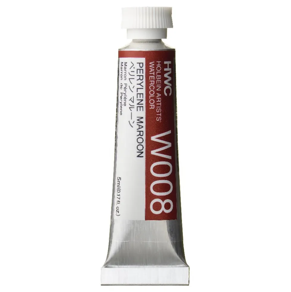 Farba akwarelowa Artists’ Watercolor - Holbein - Perylene Maroon, 5 ml