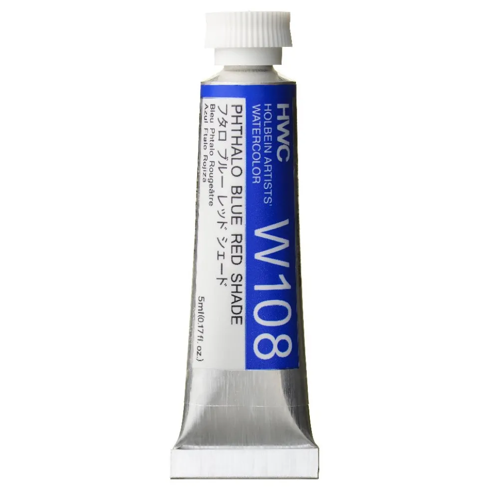 Farba akwarelowa Artists’ Watercolor - Holbein - Phthalo Blue Yellow Shade, 5 ml