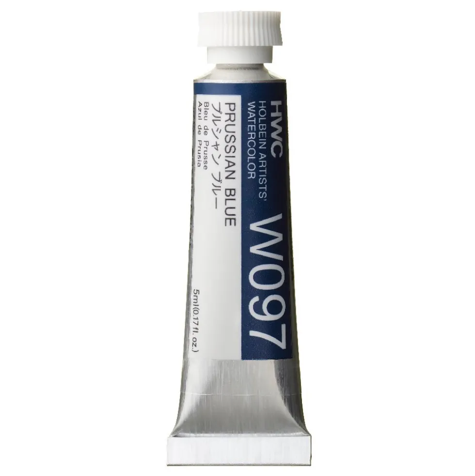 Farba akwarelowa Artists’ Watercolor - Holbein - Prussian Blue, 5 ml