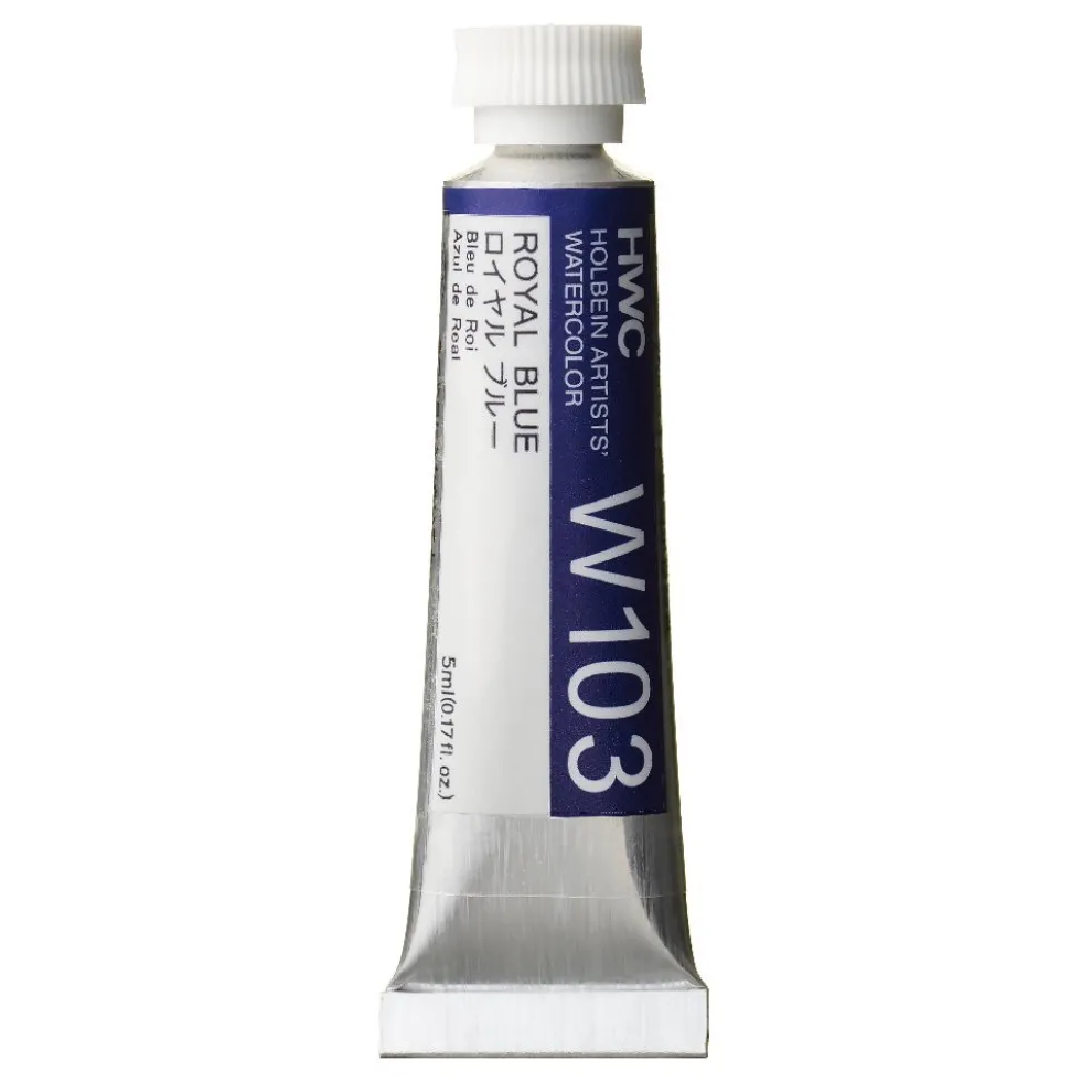 Farba akwarelowa Artists’ Watercolor - Holbein - Royal Blue, 5 ml