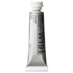Farba akwarelowa Artists’ Watercolor - Holbein - Silver, 5 ml
