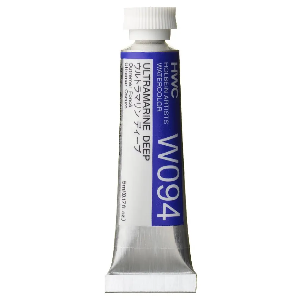 Farba akwarelowa Artists’ Watercolor - Holbein - Ultramarine Deep, 5 ml