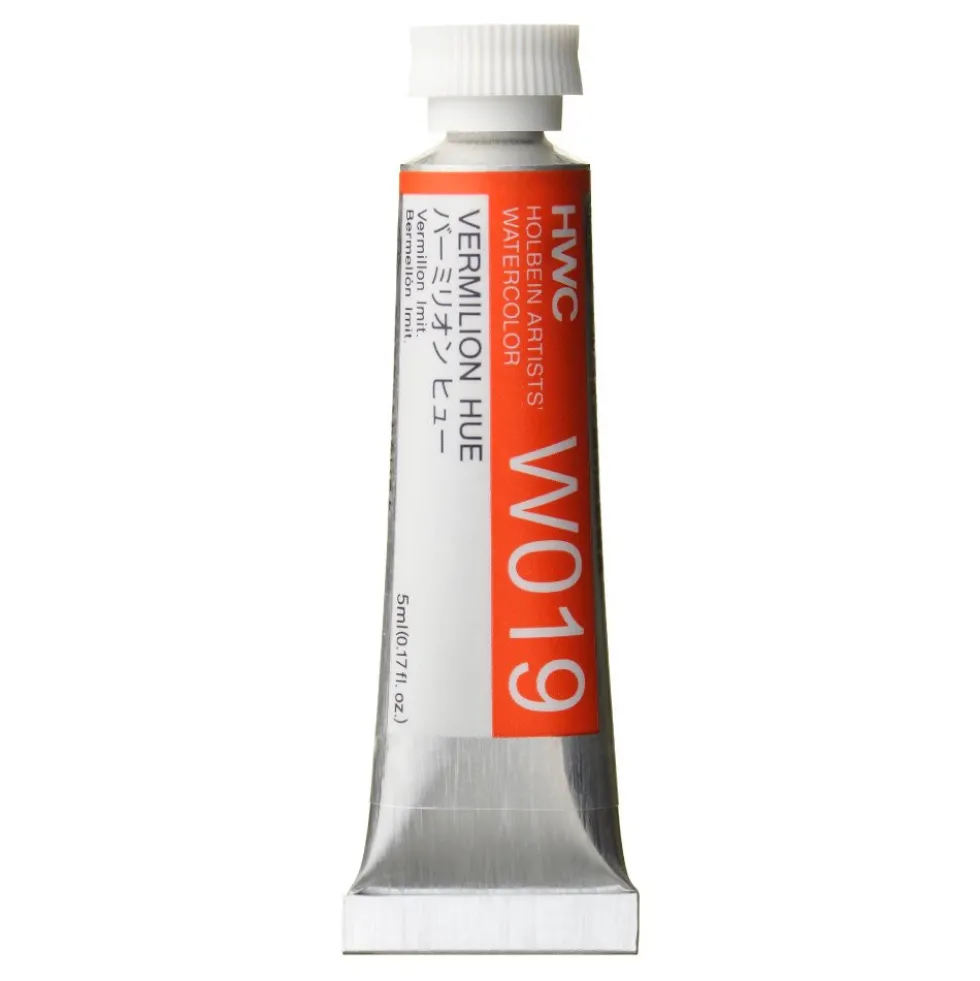 Farba akwarelowa Artists’ Watercolor - Holbein - Vermilion Hue, 5 ml