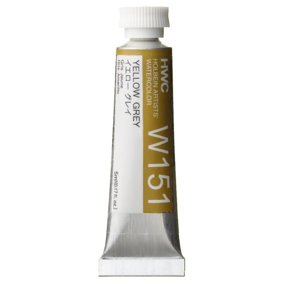 Farba akwarelowa Artists’ Watercolor - Holbein - Yellow Grey, 5 ml