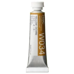 Farba akwarelowa Artists’ Watercolor - Holbein - Yellow Ochre, 5 ml