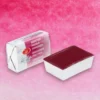 Farba akwarelowa Białe Noce - St. Petersburg - Quinacridone Violet Rose, kostka
