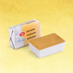Farba akwarelowa Białe Noce - St. Petersburg - Yellow Ochre, kostka
