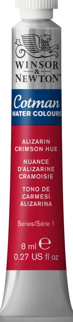 Farba akwarelowa Cotman - Winsor & Newton - Alizarin Crimson Hue, 8 ml