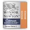 Farba akwarelowa Cotman - Winsor & Newton - Bronze, półkostka