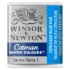 Farba akwarelowa Cotman - Winsor & Newton - Cerulean Blue Hue, półkostka