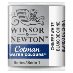 Farba akwarelowa Cotman - Winsor & Newton - Chinese White, półkostka