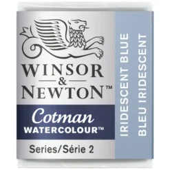 Farba akwarelowa Cotman - Winsor & Newton - Iridescent Blue, półkostka